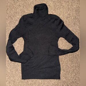 Black Turtleneck Sweater